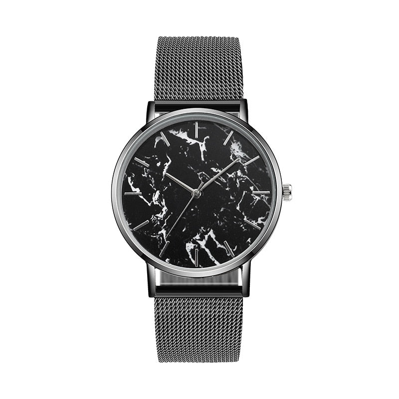 Fashion Creative Marble Female Wristwatch