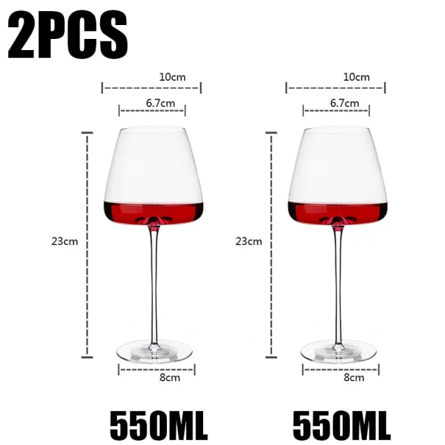 Goblet Red Wine Glasses