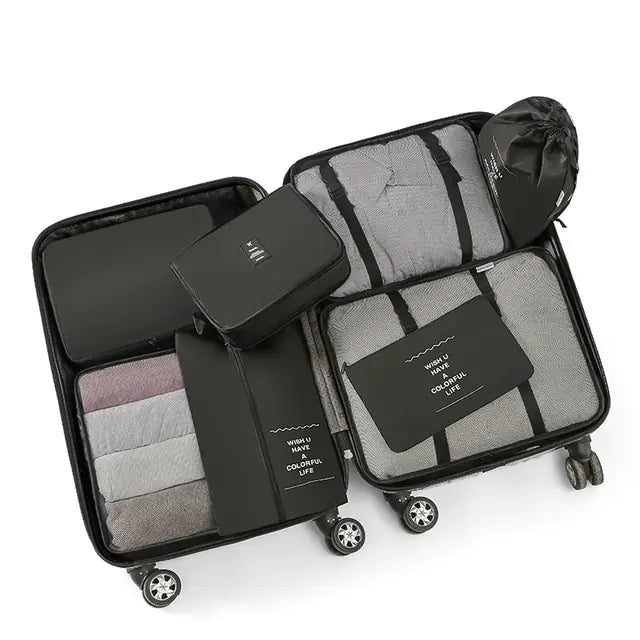 8pcs/Set Large Capacity Travel Organizer