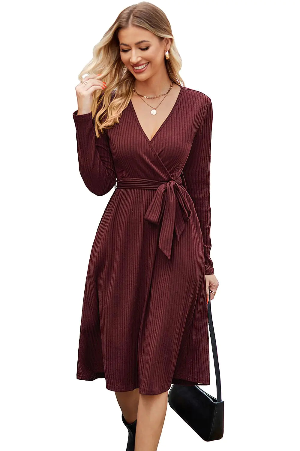 Newshows Women's Fall Sweater Dress