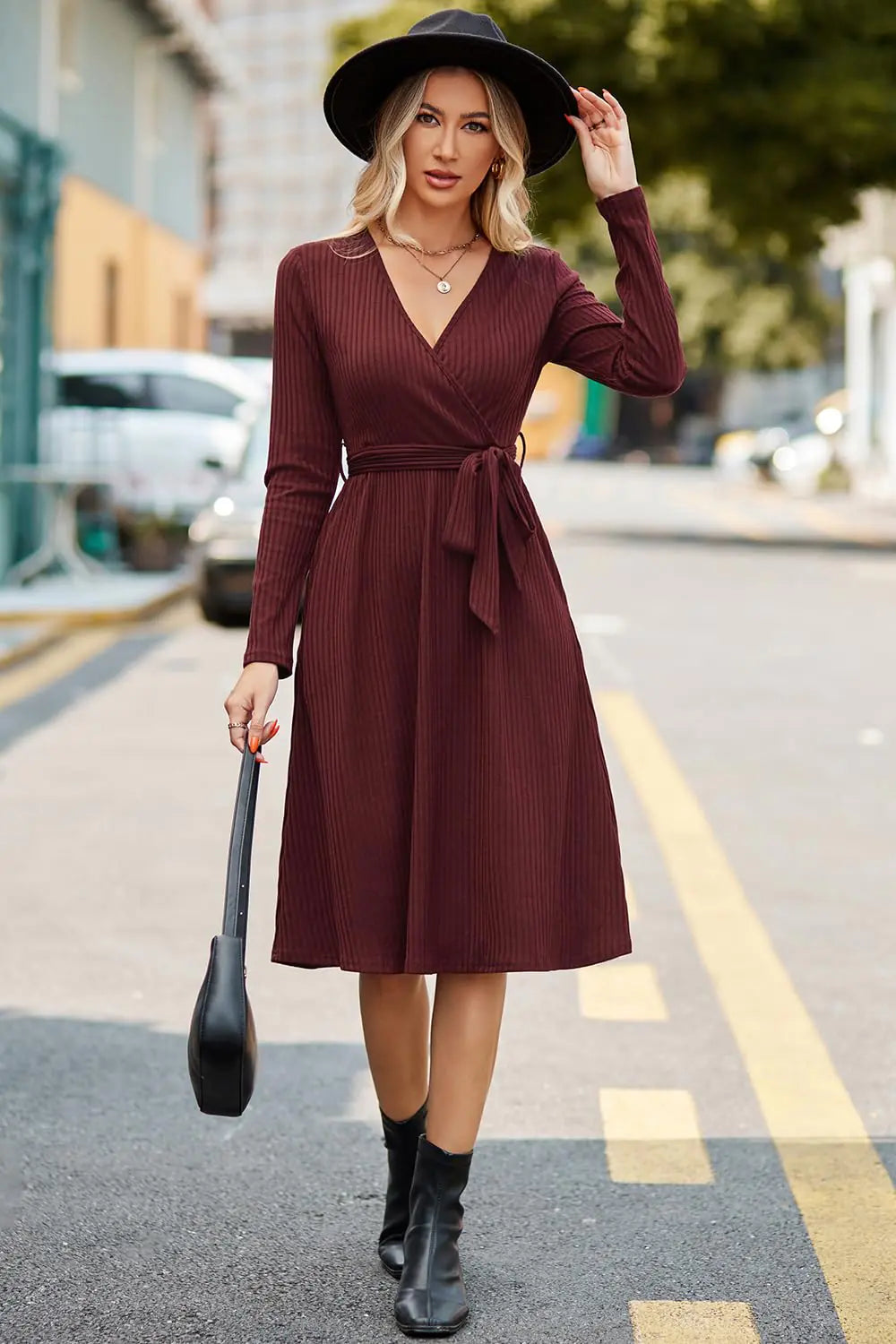 Newshows Women's Fall Sweater Dress