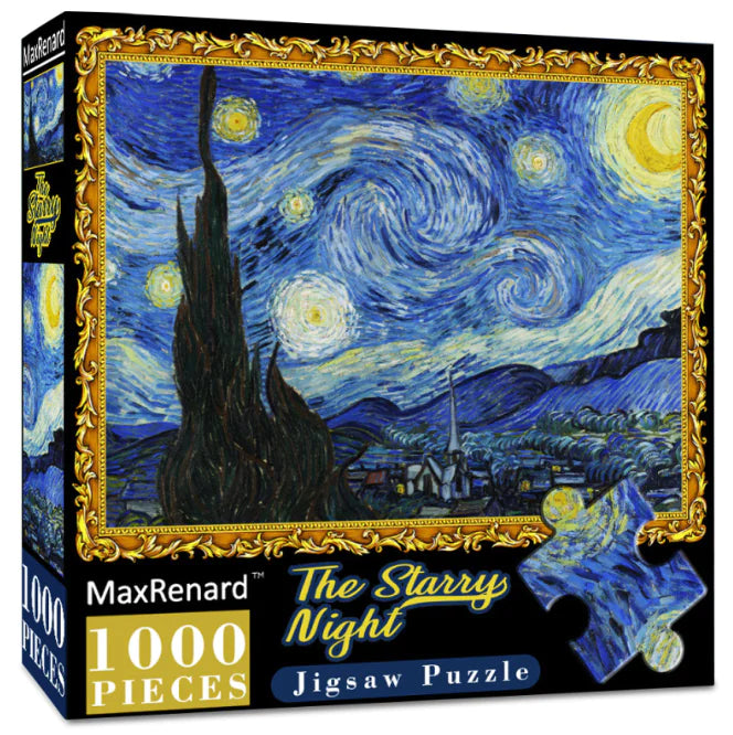 1000 Pieces Van Gogh Starry Night Pressure Puzzle