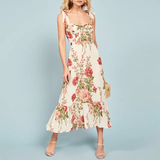 Vintage Floral Dress