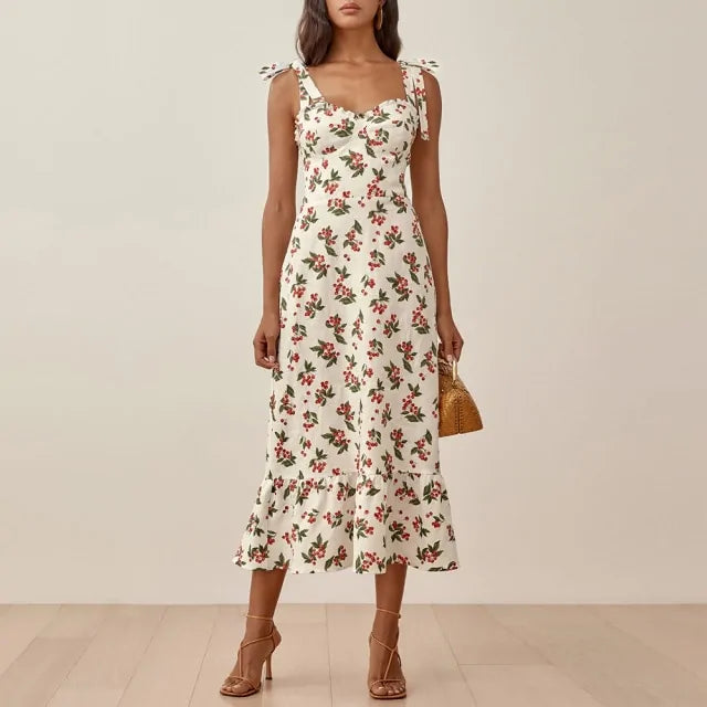 Vintage Floral Dress