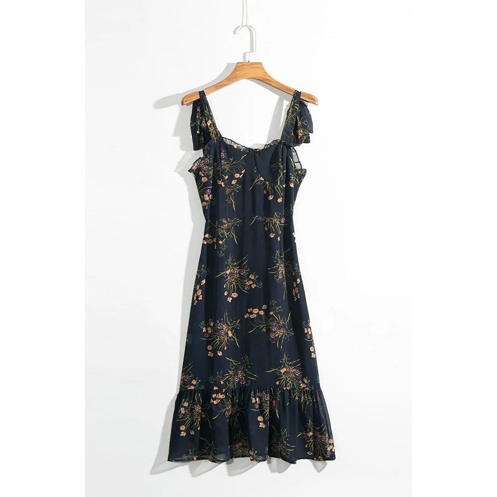 Vintage Floral Dress