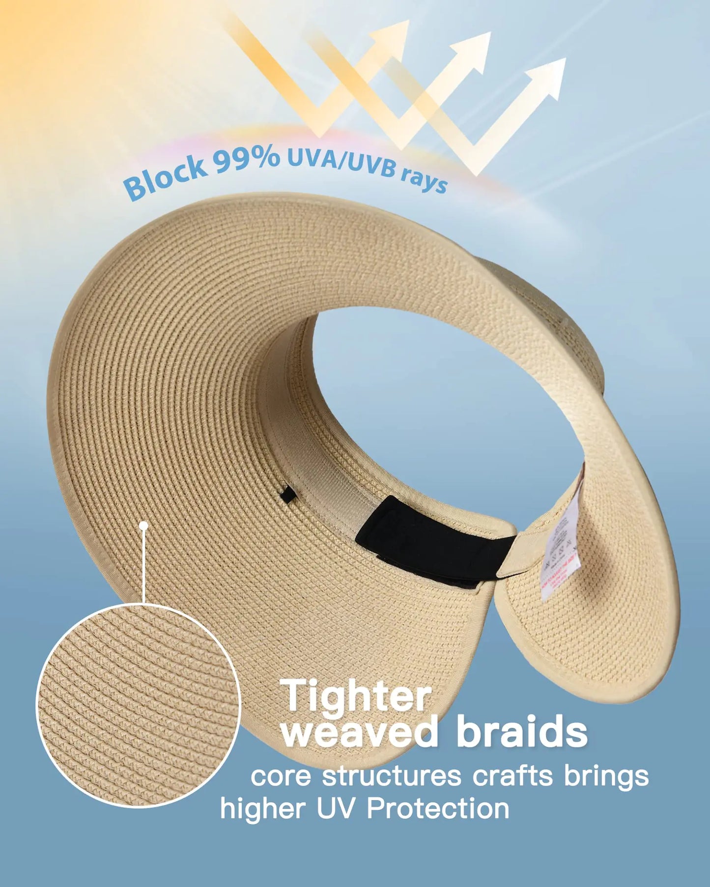 FURTALK Sun Visor Hats for Women