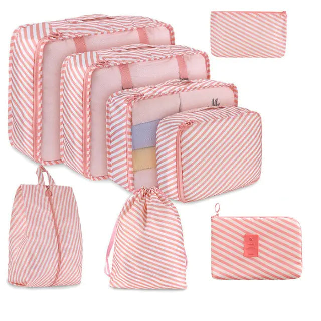 8pcs/Set Large Capacity Travel Organizer