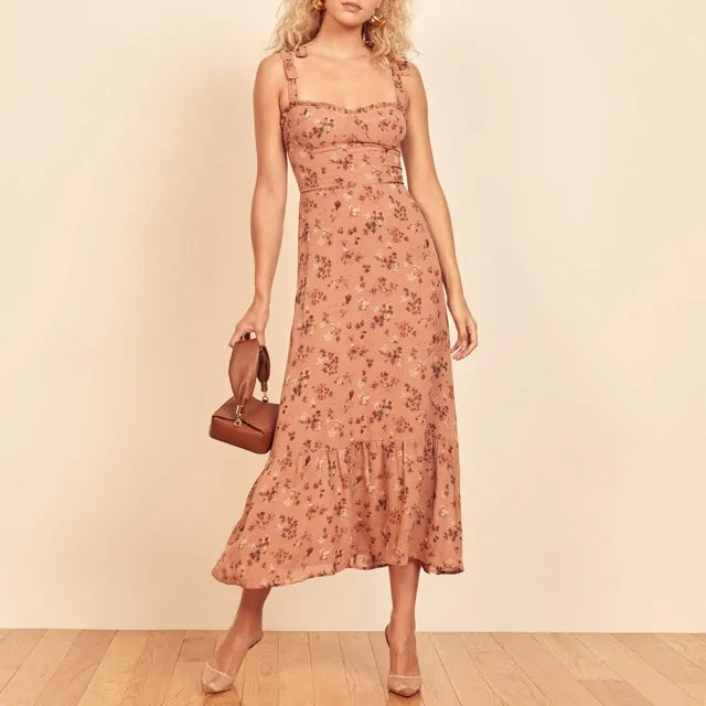 Vintage Floral Dress