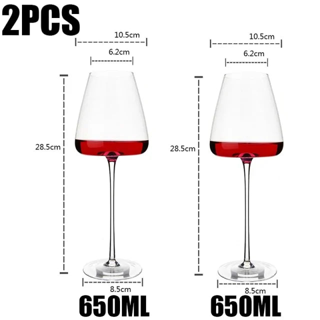 Goblet Red Wine Glasses