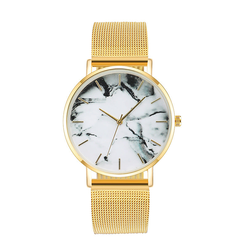 Fashion Creative Marble Female Wristwatch