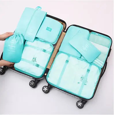 8pcs/Set Large Capacity Travel Organizer