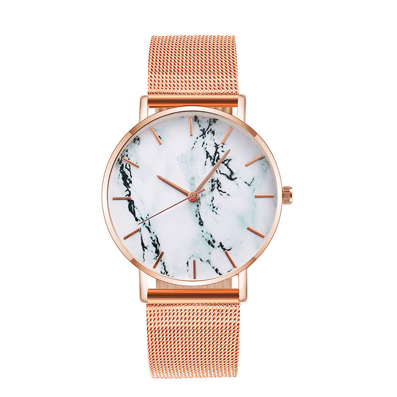 Fashion Creative Marble Female Wristwatch