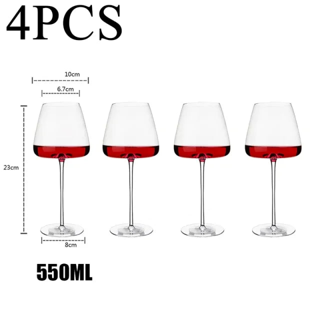 Goblet Red Wine Glasses